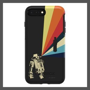 OtterBox -  Apple iPhone 8 Plus/7 Plus Star Wars Symm Black